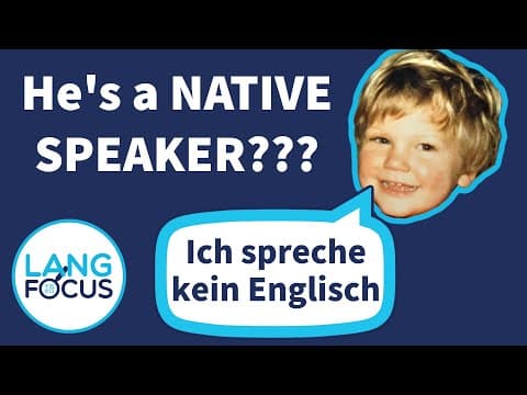 Is English My Native Language?