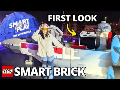 Experiencing The Lego Smart Brick Before Release! (ces Vlog 2026)