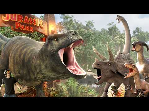 I Put A Real T. Rex In Jurassic Park! Here's What Would Happen...