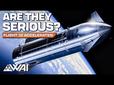 Starship Flight 12: Spacex Just Completed A Very Important Step! Nasa Readies Sls For Artemis 2!