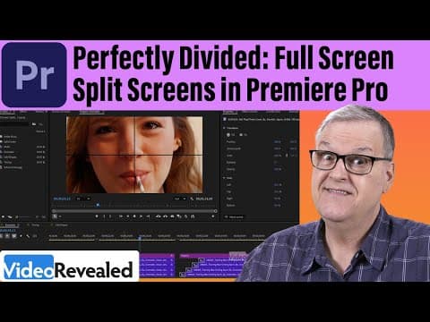 Perfectly Divided: Full Screen Split Screens In Premiere Pro