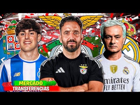 10 Transferencias Confirmadas | Rumores 25/26! Ruben Amorim Benfica,mourinho R.madrid, Javi Fc Porto