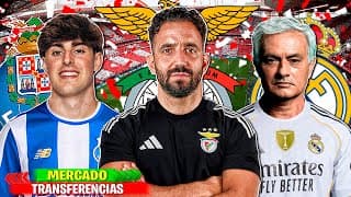 10 Transferencias Confirmadas | Rumores 25/26! Ruben Amorim Benfica,mourinho R.madrid, Javi Fc Porto