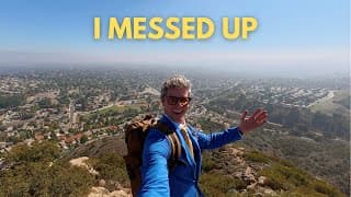 Climbing A Mountain In A Suit (things Went Very Wrong)