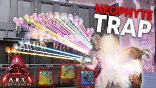 Best Automated Neophyte Trap Farm! 3 Working Designs | Ark: Lost Colony