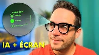 Halliday Ai Glasses Avec Écran : Élégantes, Légères… Et Enfin Utiles Au Quotidien !