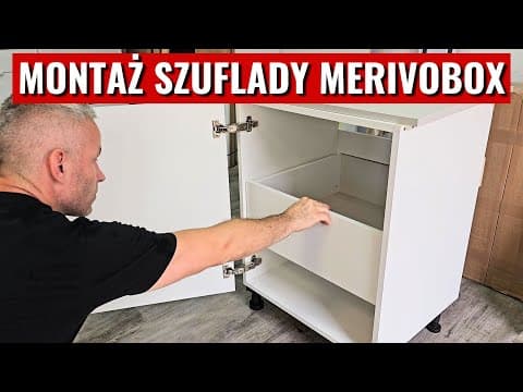 Montaż Szuflady Merivobox Blum Zobacz Też Zastosowanie Zawiasu 125 Stopni