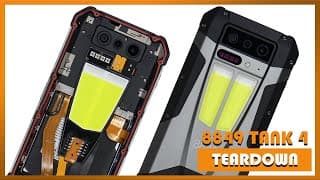 8849 Tank 4 Teardown Disassembly Phone Repair Video Review