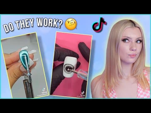 Testing Viral Tiktok Nail Hacks, Designs, And Products