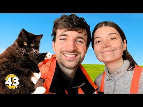 We Got a Kitten After Pressure Washing a Driveway