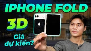 Iphone Fold Chính Thức Lộ Diện - Siêu Phẩm Của Apple Thay Đổi Cuộc Chơi Smartphone Gập Trong 2026?