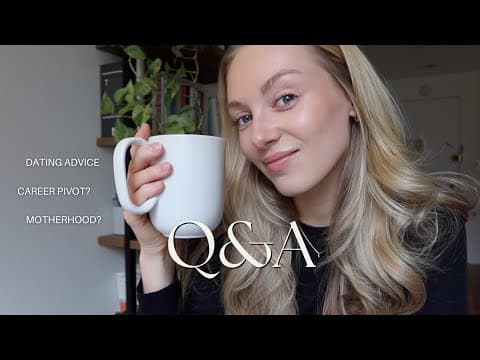 Q&a | Dating Advice, Career Pivots, Marriage And Children & Goals For 2025 |