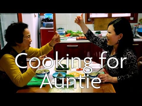 Cooking For My Aunt In Yeosu | Real Korean Cooking Stories