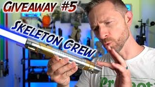 Skeleton Crew Neopixel Lightsaber Giveaway From Artsabers!