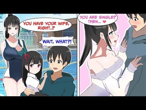 I Confessed To A Swimming Instructor, But She Thought I Was Already Married (romcom Manga Dub)