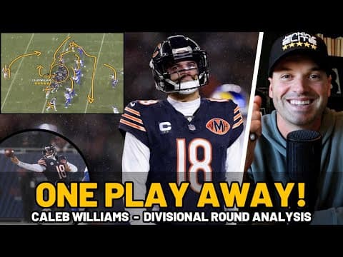 Heartbreak Caleb Williams Was One Play Away From Nfc Championship Game | Divisional Round Analysis