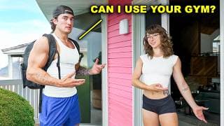 Asking Celebrity Youtubers To Workout In Their Home Gyms