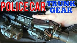 Police Car Trunk Gear 2025