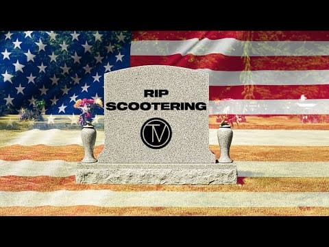 These Tariffs Will Kill Scootering...