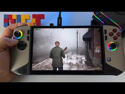 Silent Hill 2 | MSI Claw 8 AI+ | OneXGPU AMD Radeon RX 7600M XT | medium graphics