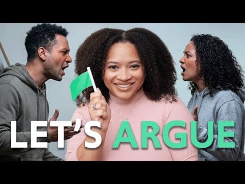 What I Love To See When Couples Argue | Couples Therapist Shares Green Flags Of Conflict