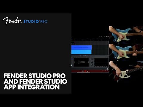 Fender Studio Pro And Fender Studio App Integration | Fender Studio