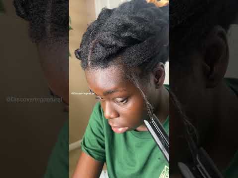 First Impressions Using Revair Micro Edge Styler On 4c Natural Hair