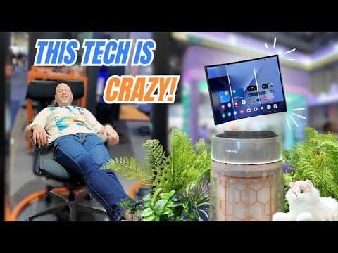 Top Tech At Ces 2026 - Trifold Phones & Flipping Robots!