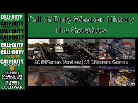 Call Of Duty Weapon History - The Crossbow