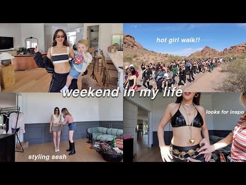 I Hired A Stylist For A Makeover! Come With Me To The Walk + Besties Are In Town