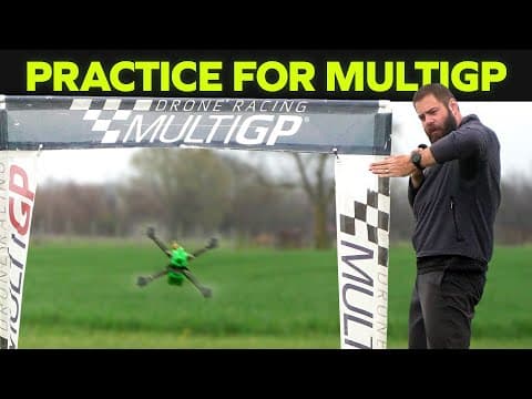 Training To Drone Race On The Other Side Of The World