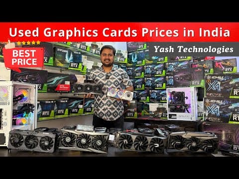 Cheapest Used Graphics Cards In India! Best Deals At Yash Technologies 💰 #usedgpu