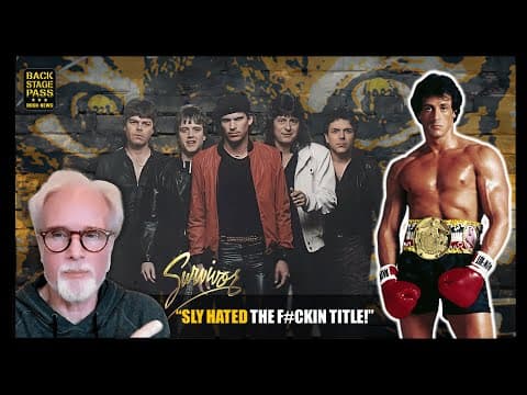 🚀behind The Lies: The Real Story Of  "eye Of The Tiger" With Survivor Guitarist Frankie.