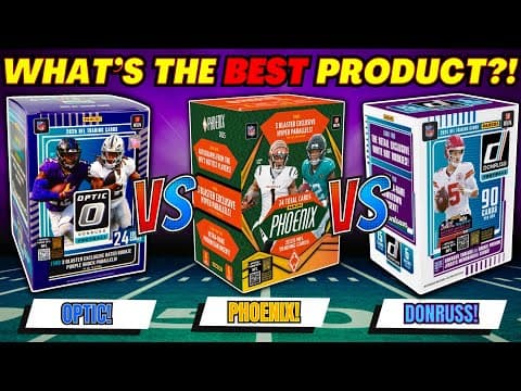 *whats The Best Product?🤔 Optic Vs Donruss Vs Phoenix Football Blaster Box Battle! 🏈