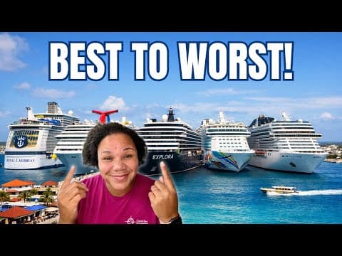 Best & Worst Cruises Of 2025 | Ranking All 22 Cruises I Took
