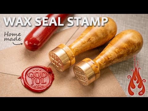 Making A Wax Seal Stamp