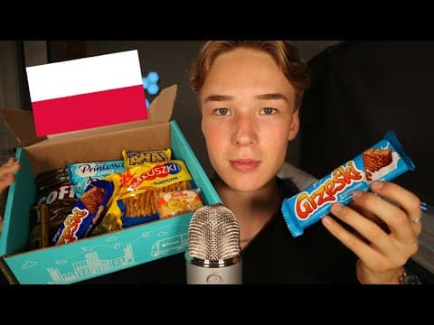 Asmr Trying Snacks From 🇵🇱poland🇵🇱 | Trytreats Mukbang