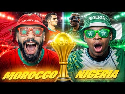 Morocco Vs Nigeria | Afcon Semi-final 🔥 9al Vs Mackie Efootball 26 Mobile