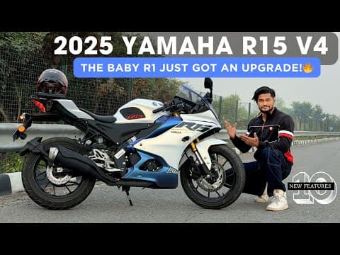 2025 Yamaha R15 V4 – The Baby R1 Just Got An Upgrade! 🔥