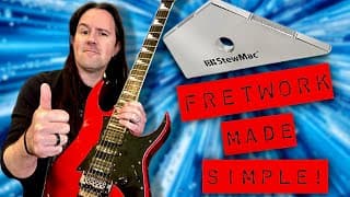 How To Fix A High Fret With The Stew Mac Fret Kisser!