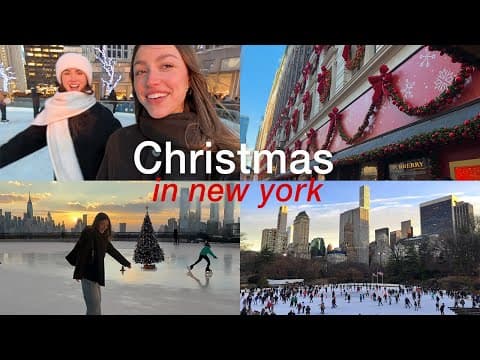 Christmas In New York 🌟 Vlog