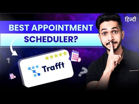 Best Appointment Scheduler? Ft. Trafft Lifetime Deal Review - Free Booking System कैसे बनाएं