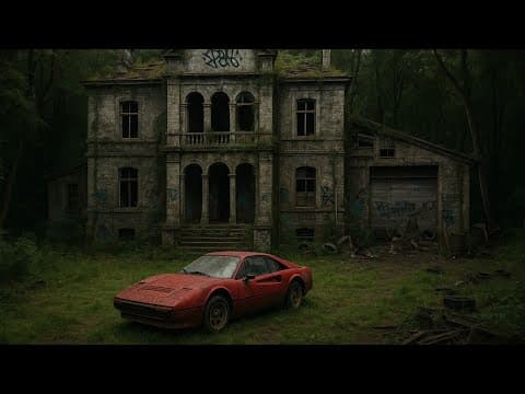 Inside Dr Ferrari's Abandoned Mansion Hidden In The Woods