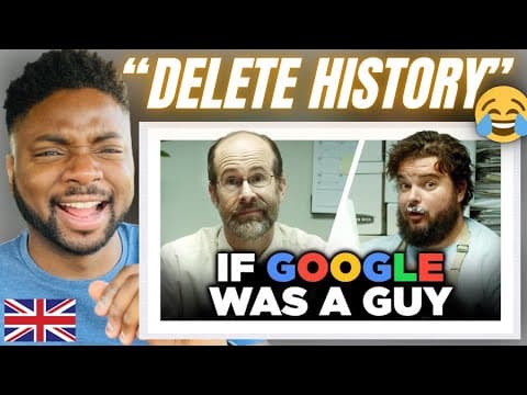 If Google Was A Person 😂 | British Guy Reacts