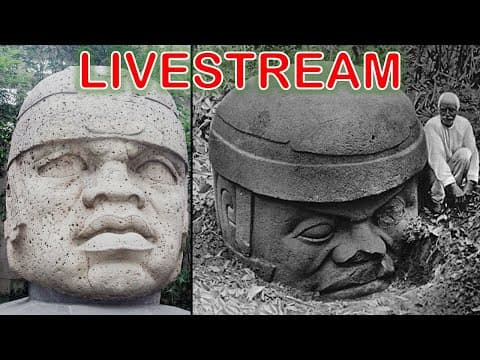 Olmec Heads Are Evidence Of Lost Ancient Advanced Civilization - Livestream