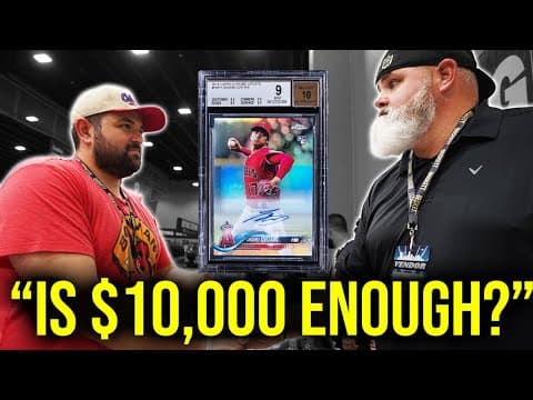 Buying The Most Expensive Sports Card Ever 😳