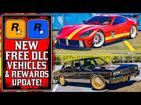 The New Gta Online Update, Free Dlc Vehicle Unlocks & More! (new Gta5 Update)