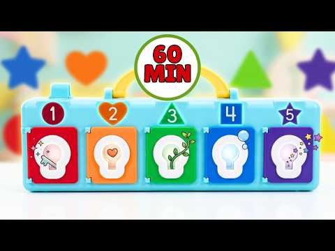 Ultimate Counting Shapes Toy Video! Numbers & Colors Educational Toy Learning Activity #preschool