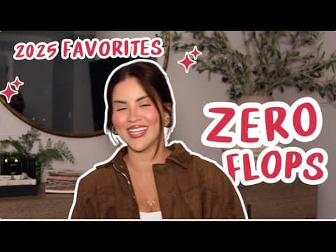 My 2025 Favorites ( The Things I Actually Used & Loved) ✨