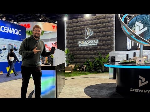 Denvix Showcases Latest Battery Banks & Mobile Tire Inflators At Ces 2026!